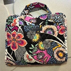 Vera Bradley Multicolor Quilted makeup toiletries Tote